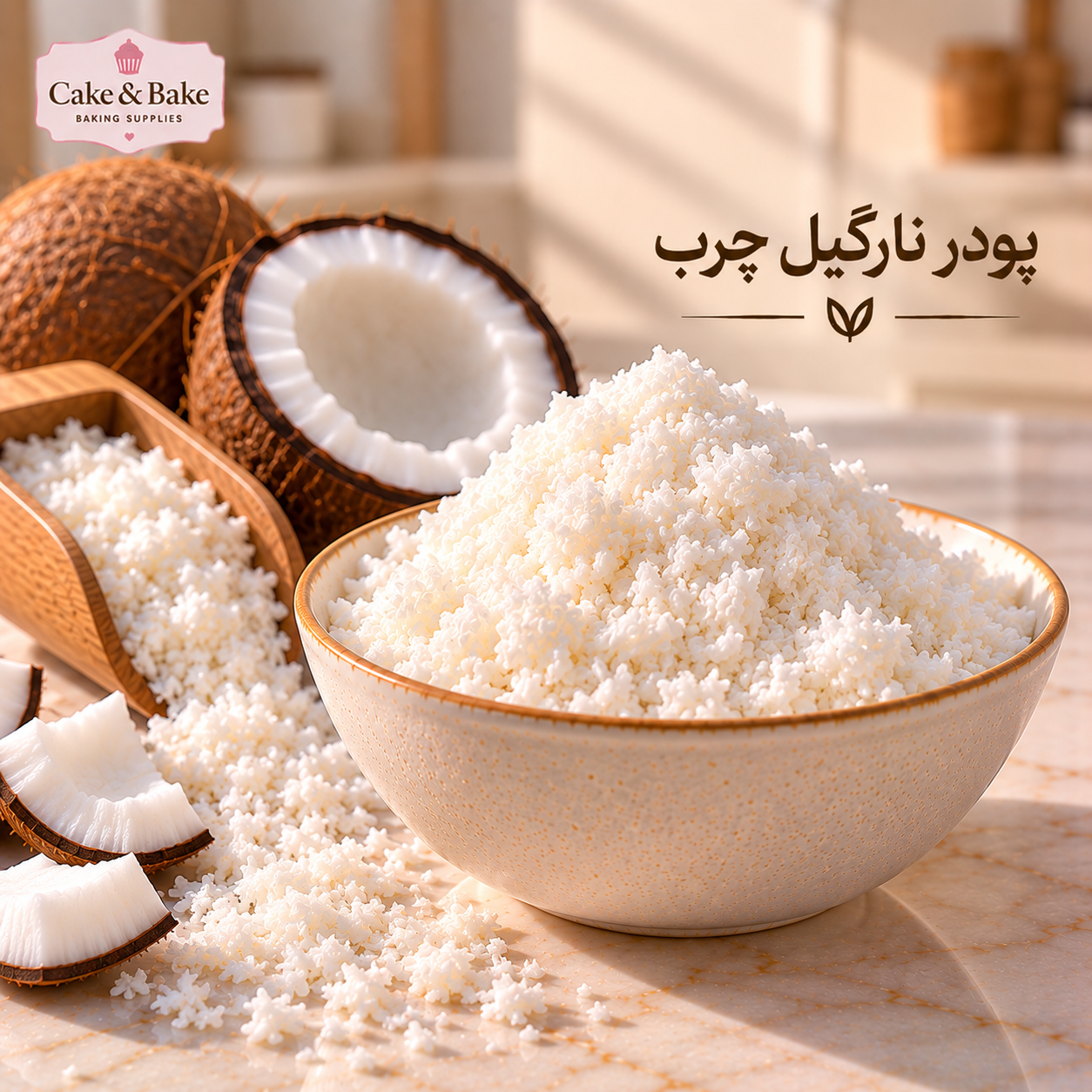 پودر نارگیل چرب